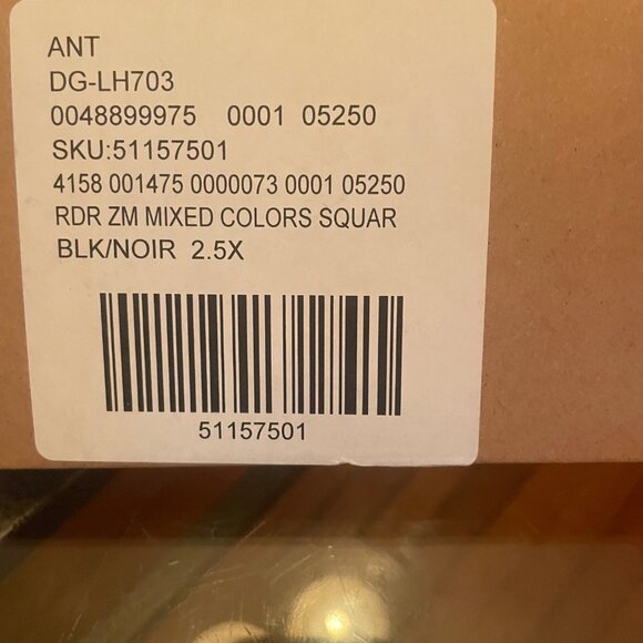 ZiGi + MARAiS. Reading Glasses 2.5 - Picture 3 of 3